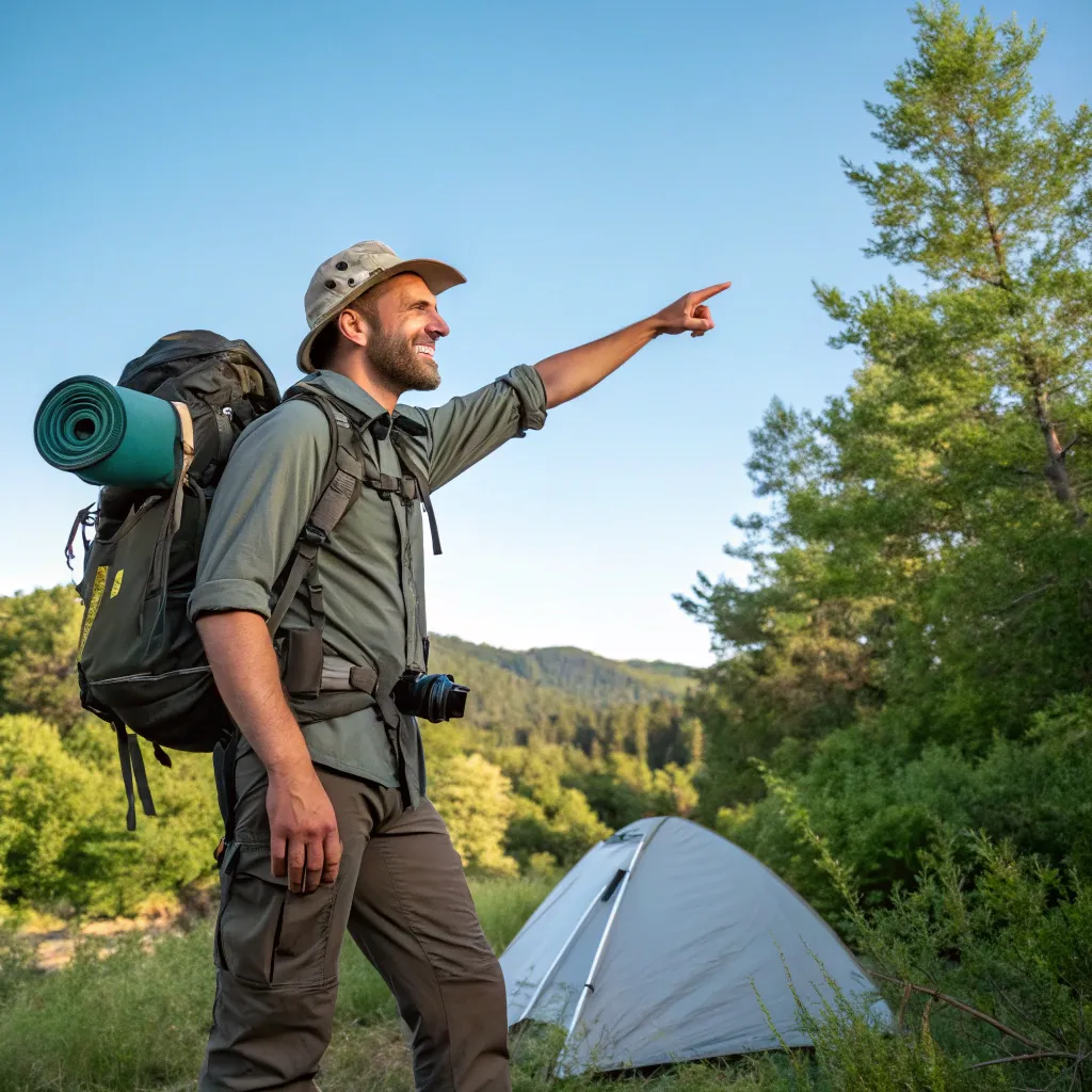 Professional camping guide